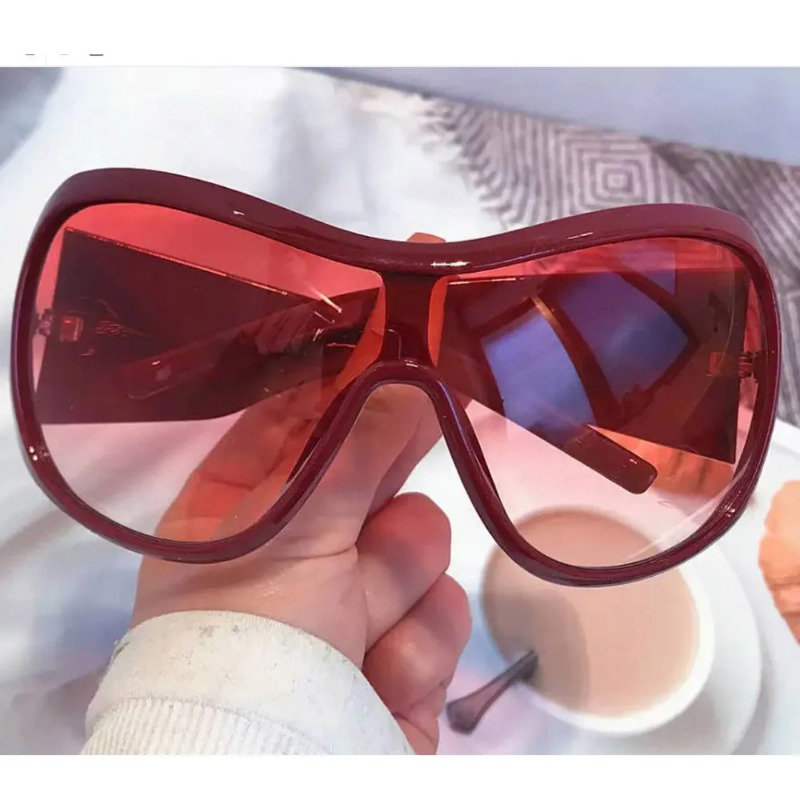 One Piece Oversized Y2K Sungla - Sunglasses Oversized Square reseña y precio