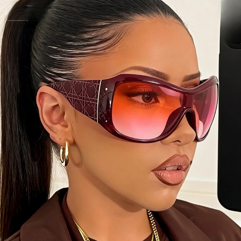 One Piece Oversized Y2K Sungla - Sunglasses Oversized Square reseña y precio