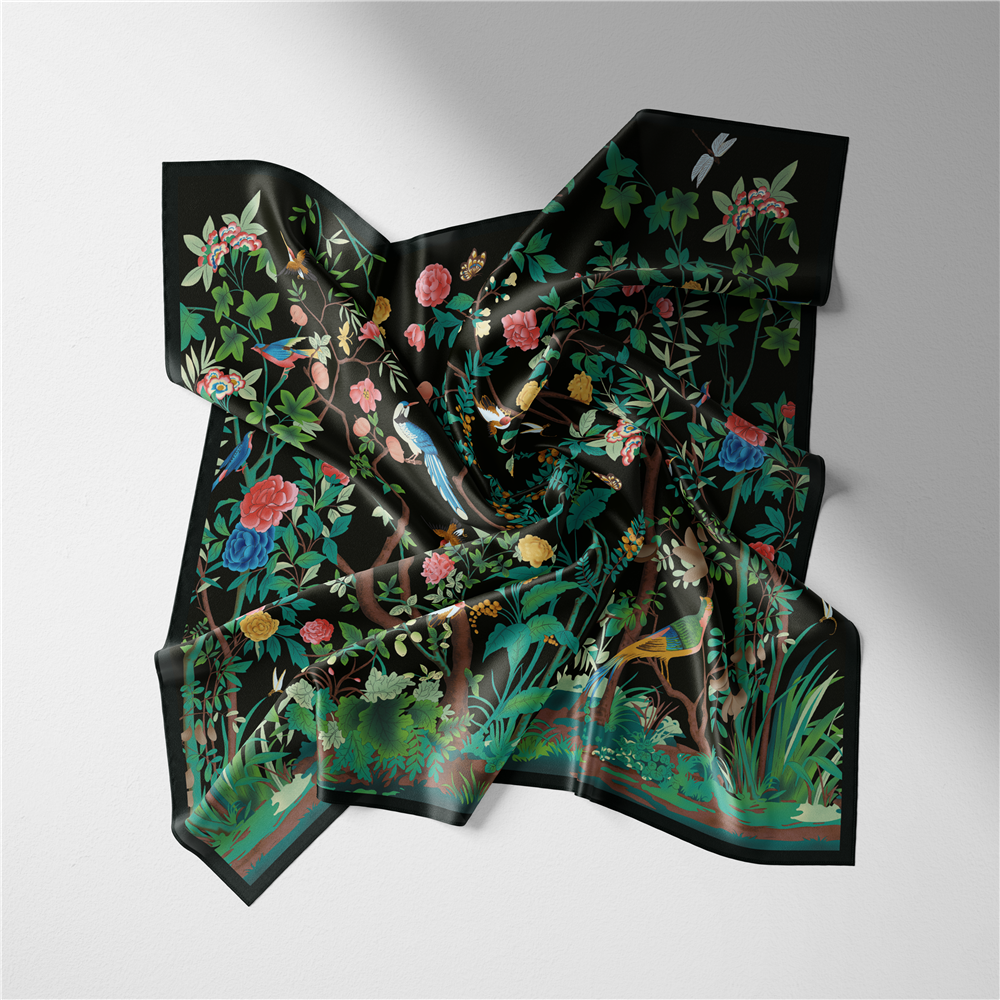 53cm Brand Square Scarf Woman  - Women Accessories Brands reseña y precio