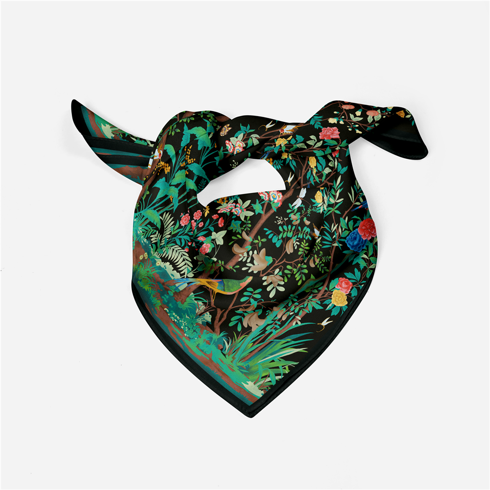 53cm Brand Square Scarf Woman  - Women Accessories Brands reseña y precio