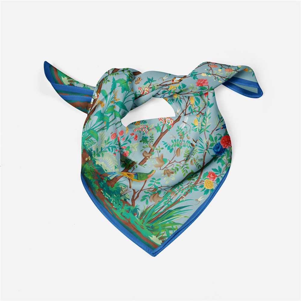 53cm Brand Square Scarf Woman  - Women Accessories Brands reseña y precio