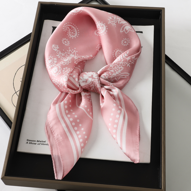 Luxury Brand Silk Square Paisl - Women Accessories Brands reseña y precio
