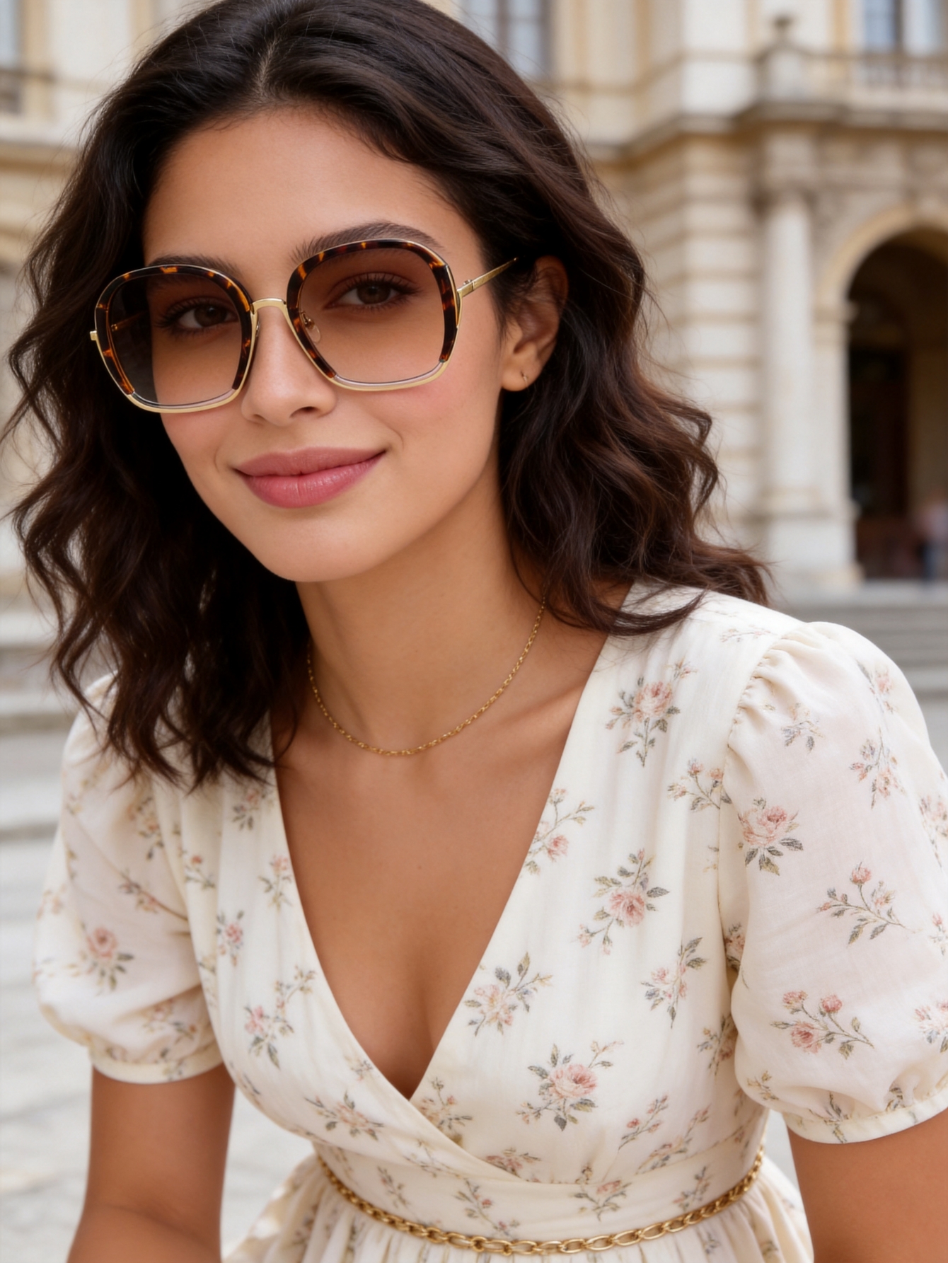 1PC Women Oversized Square Gla - Sunglasses Oversized Square reseña y precio