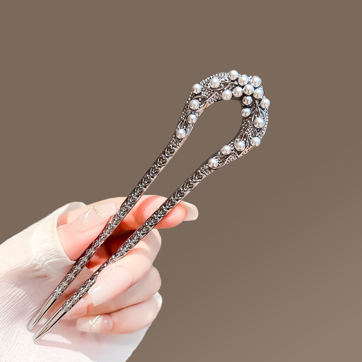 New Pearl U Shaped Hairpin For - Women'S Accessories List reseña y precio