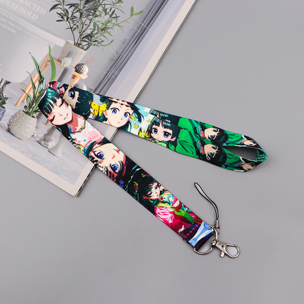 Cute Anime Girl Lanyard Neck S - Women Accessories Pack reseña y precio