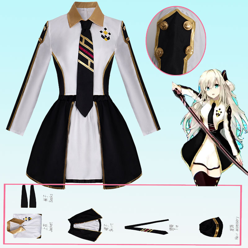 Anime Womens Costume Cosplay S - Women Accessories Set reseña y precio