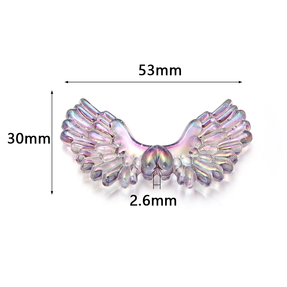 5pcs/lot AB Color Angel Wings  - Women Accessories Pack reseña y precio