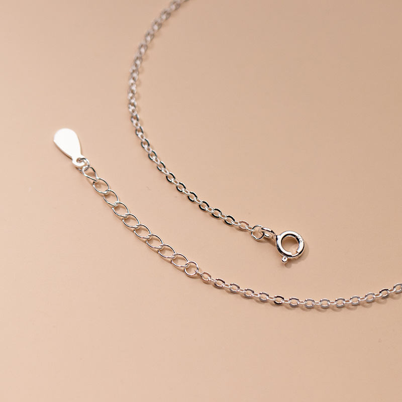 Anklets Silver 925 Fashion Wom - Beaded Anklet Chain reseña y precio