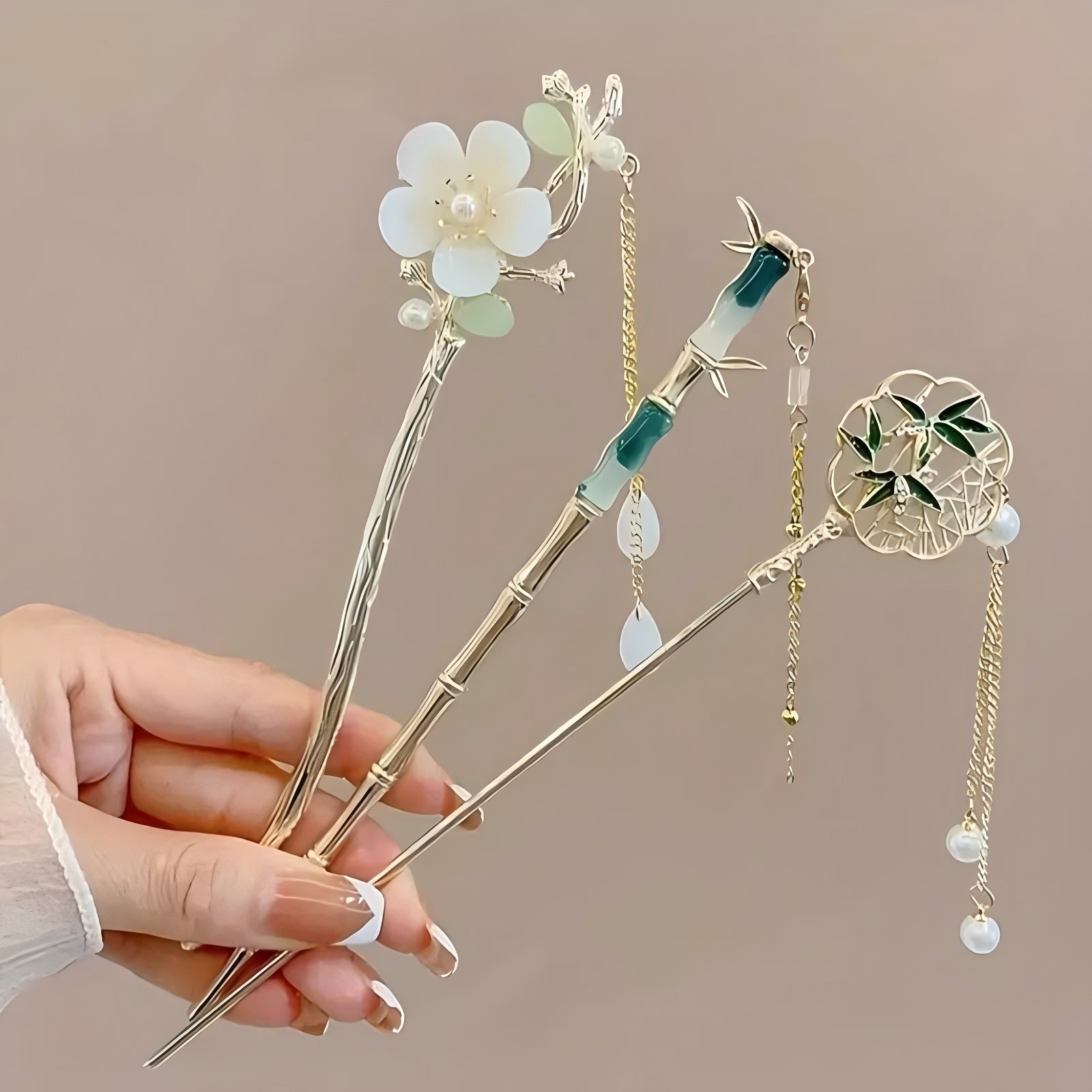 1/6pcs Elegant Chinese Style T - Women'S Accessories List reseña y precio