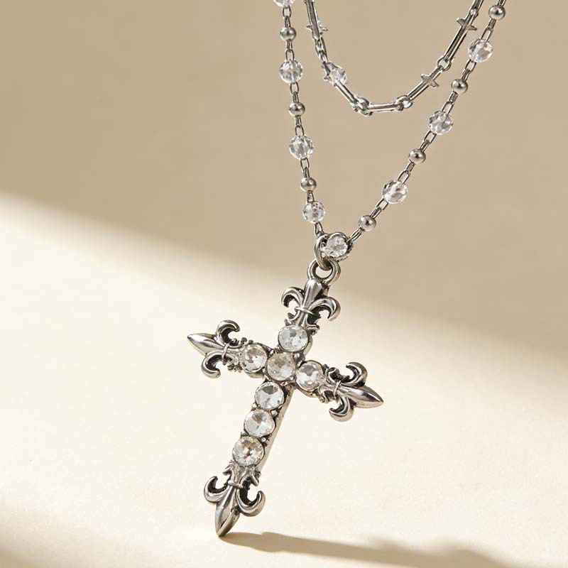 Gothic Punk Y2K Metal Cross Pe - Women'S Emo Accessories reseña y precio