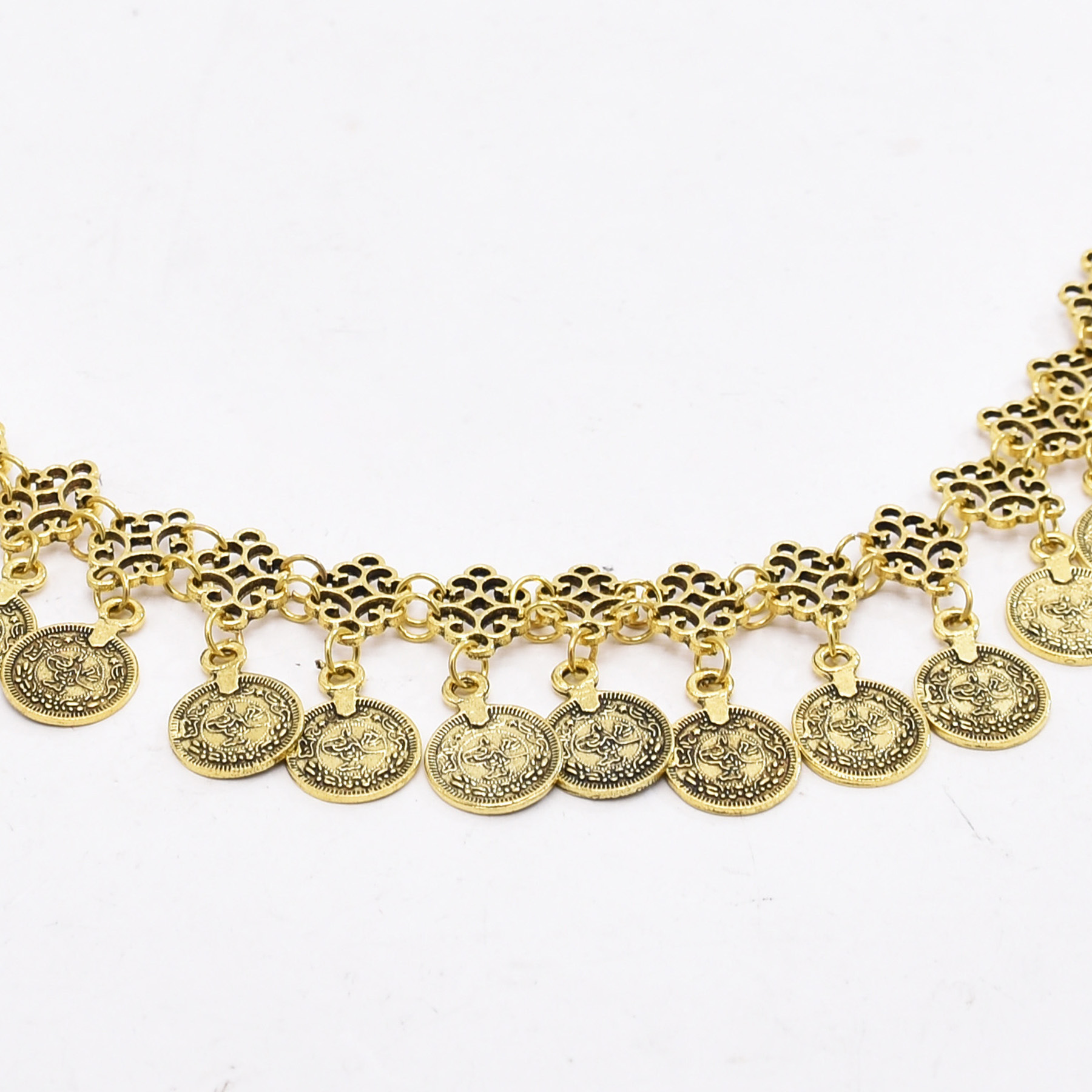 Vintage Coins Pendant Necklace - Women Accessories Pakistan reseña y precio