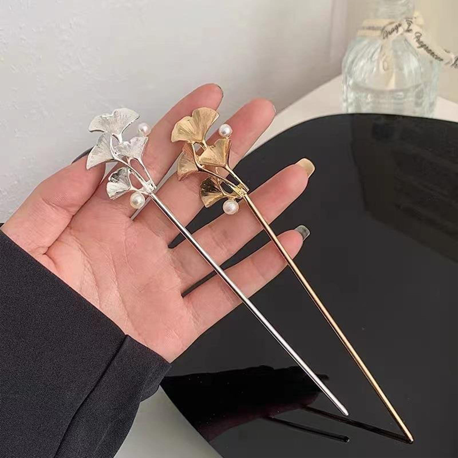 Ginkgo Leaf Hair Stick For Wom - Women'S Accessories List reseña y precio