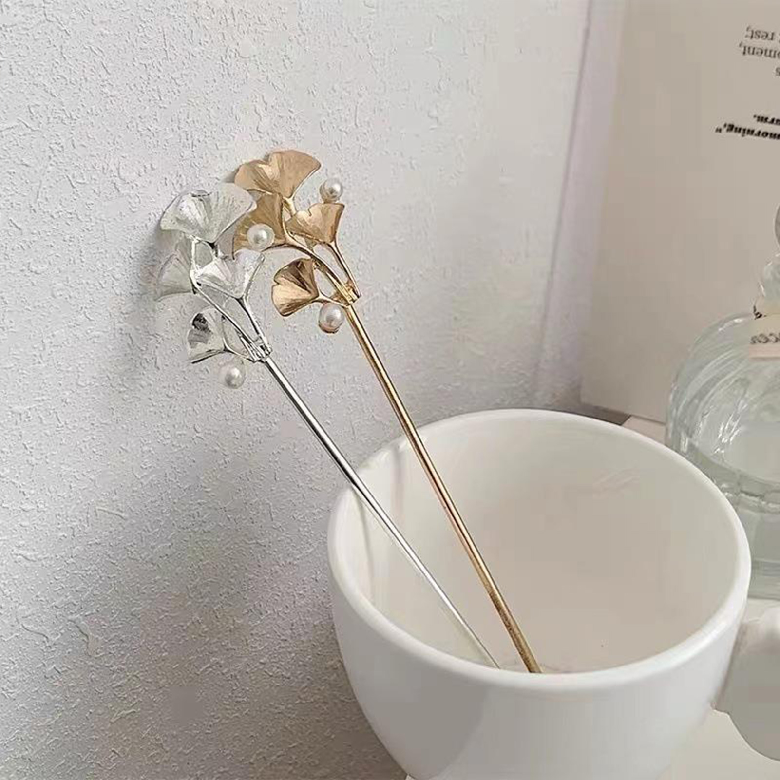 Ginkgo Leaf Hair Stick For Wom - Women'S Accessories List reseña y precio