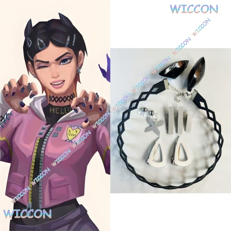 Valorant Clove  Clip Collar Bu - Women'S Accessories List reseña y precio