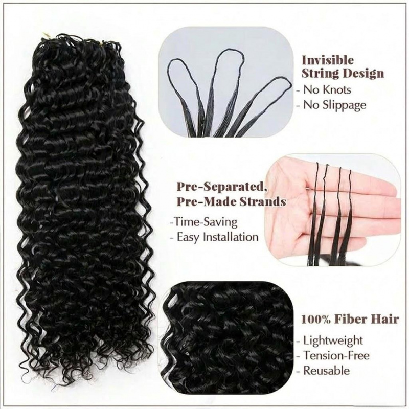 Water Wave Synthetic Feather C - Women Accessories Pack reseña y precio