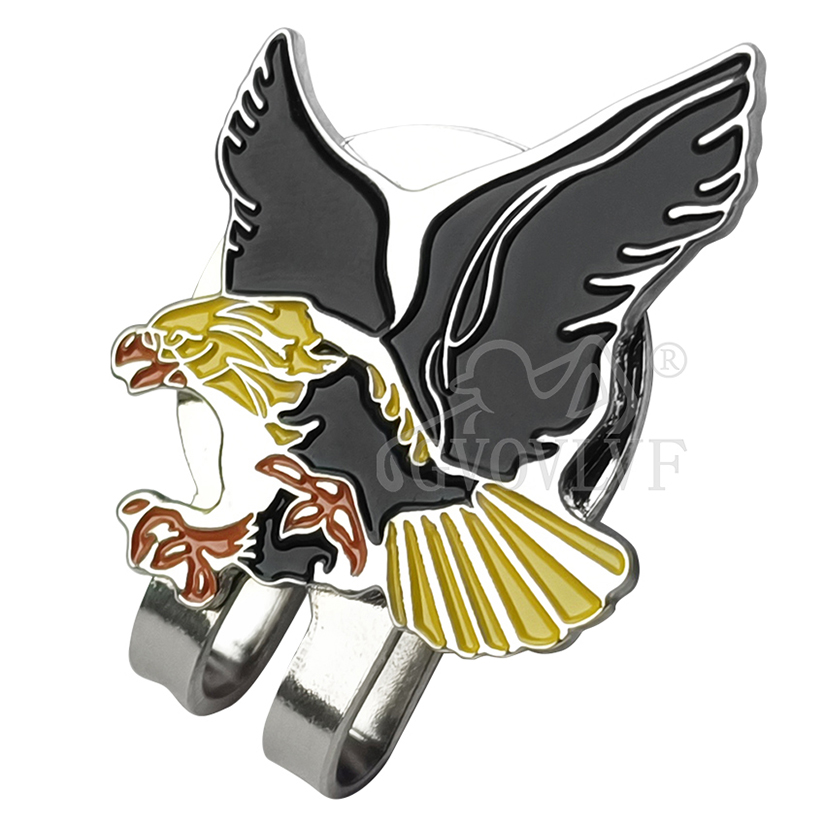 1pc Yellow Eagle Golf Hat Clip - Women'S Eagles Accessories reseña y precio