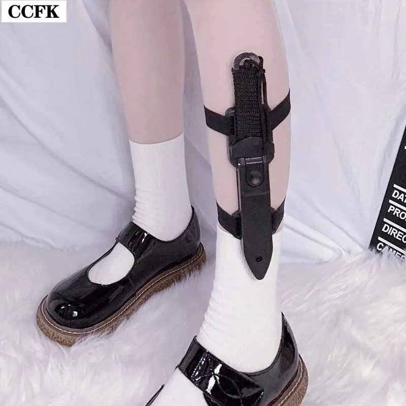 Goth Leg Ring Kawaii Knife Pro - Women'S Emo Accessories reseña y precio